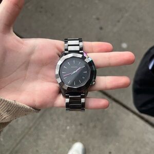 Nixon Black and Iridescent Watch